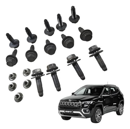 Parafusos Alma Para-choque Dianteiro Jeep Compass 1.3 2022 — foto 1 de 5