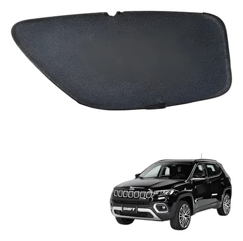 Acabamento Maçaneta Intern Traseir Direito Jeep Compass 2022 Preto Traseira — foto 1 de 6