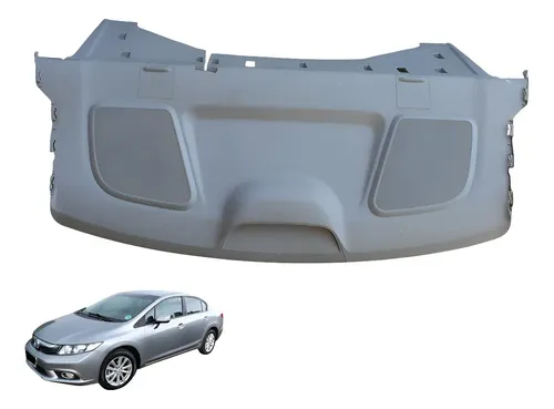 Tampão Bagagito Porta Mala Honda Civic 2013 A 2015 Cinza — foto 1 de 7