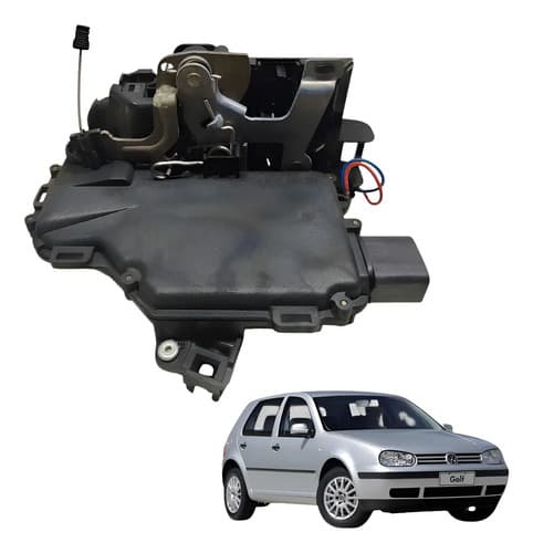 Fechadura Porta Dianteira Esquerda Vw Golf 1.6 2002 — foto 1 de 6