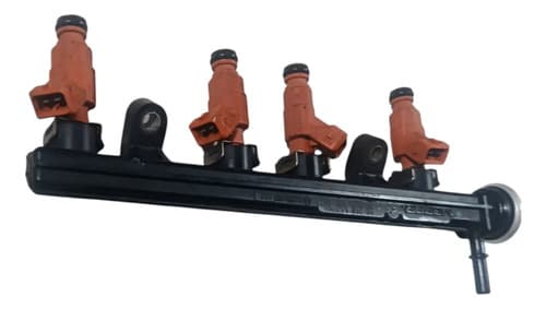 Flauta Com Bicos Injetores Fiat Uno 1.0 2018 — foto 1 de 6