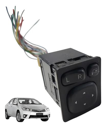 Comando Botão Retrovisor Toyota Corolla 2.0 2014/15 — foto 1 de 6