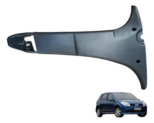 Moldura Coluna Central Direita Renault Sandero 1.6 2010/2011 — foto 1 de 6