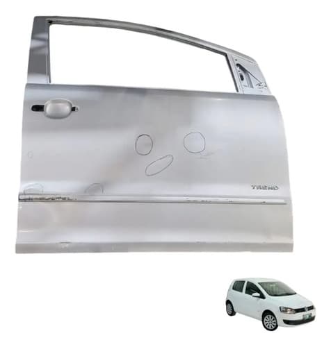 Porta Dianteira Direita Volkswagen Fox Trend 1.0 2010 2011 Dianteira Direita — foto 1 de 6