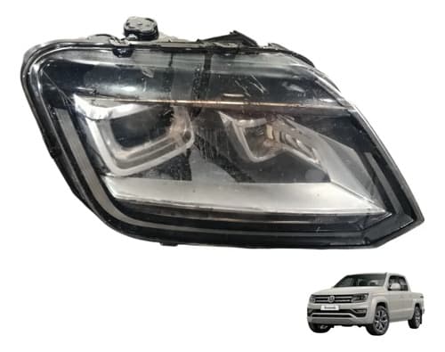 Farol Dianteiro Direito Volkswagen Amarok 2017 Original — foto 1 de 6