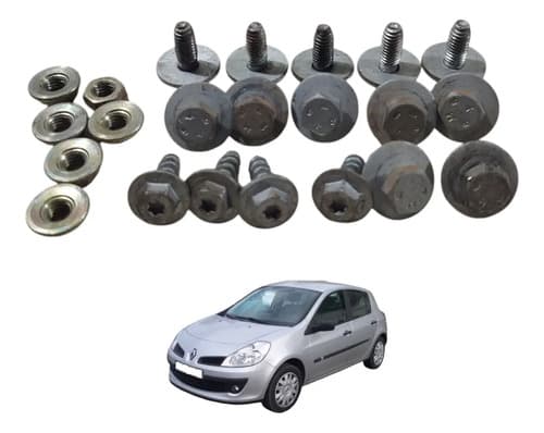 Kit Parafusos Máquina Vidro Renault Clio 2006 A 2012 — foto 1 de 5
