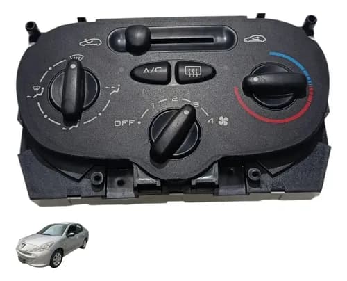 Comando Ar Quente Peugeot 207 Passion 1.4 2013 Original — foto 1 de 6