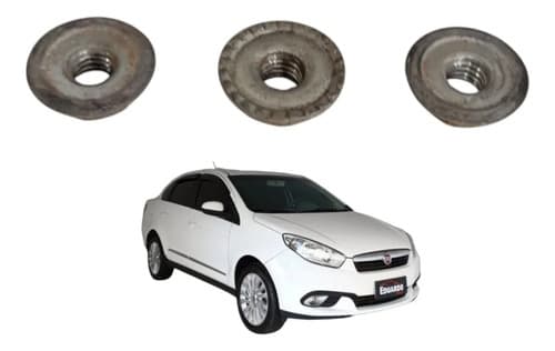 Kit Porca Fechadura Capô Grand Siena Fiat 2014 — foto 1 de 5
