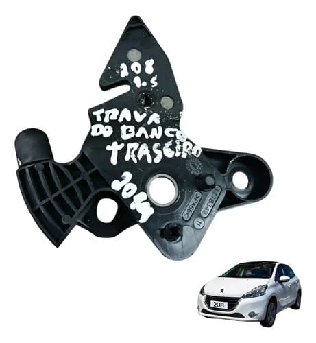 Trava Banco Traseiro Esq Peugeot 208 2014/15 — foto 1 de 5