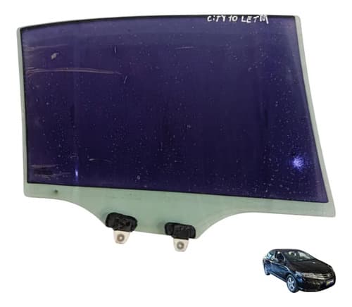 Vidro Porta Traseira Esquerda Honda City 1.5 2010 Original — foto 1 de 6