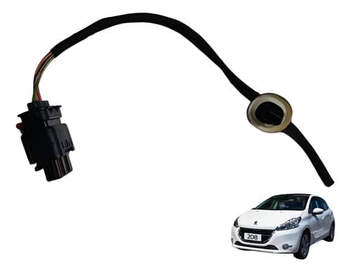 Plug Conector Fechadura Dianteira Dir Peugeot 208 1.5 2014 — foto 1 de 5