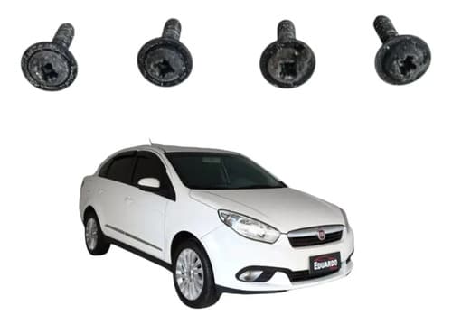 Parafusos Comando Ar Condicionado Fiat Grand Siena 2014 — foto 1 de 6