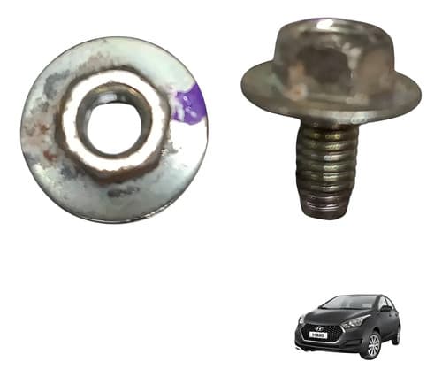 Kit Parafuso Guia Vidro Traseiro Dir Hyundai Hb20 2017 — foto 1 de 4