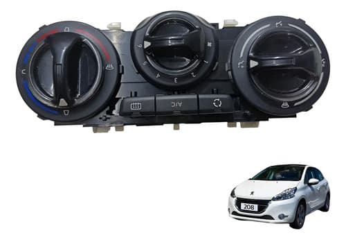 Comando Ar Condicionado Peugeot 208 1.5 2014/2015 Original — foto 1 de 6