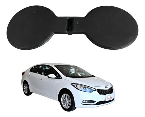 Forró Borracha Porta Copos Kia Cerato 2014 Preto — foto 1 de 6