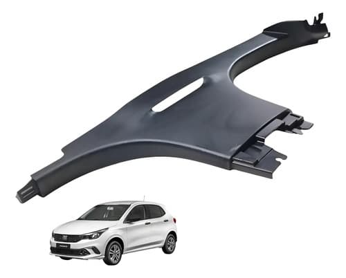 Soleira Coluna Esquerda Fiat Argo 1.3 2018 A 2021 Original P Preto — foto 1 de 5