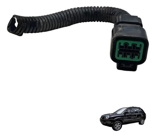 Plug Conector Farol Direito Hyundai Tucson 2.0 2007 A 2013 — foto 1 de 7
