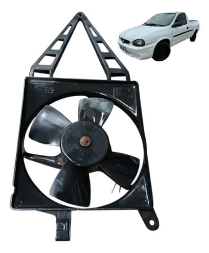 Eletroventilador Ventoinha Sem Ar Gm Picape Corsa 1.6 2002 — foto 1 de 6