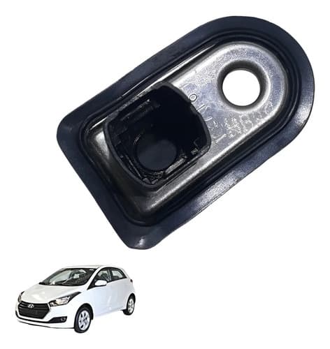 Capa Sensor Luz Porta Hyundai Hb20 2016 Preto — foto 1 de 7