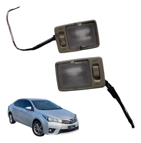 Par Luz Interna Teto Cortesia Toyota Corolla 2.0 2014/2015 — foto 1 de 5