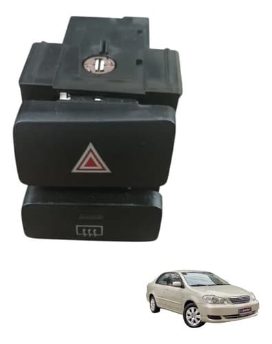 Botão Pisca Alerta Desembaçador Toyota Corolla Seg 1.8 2007 — foto 1 de 6