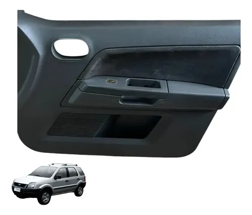 Forro Porta Dianteiro Direito Ford Ecosport 2005/2009 Origin Preto — foto 1 de 6