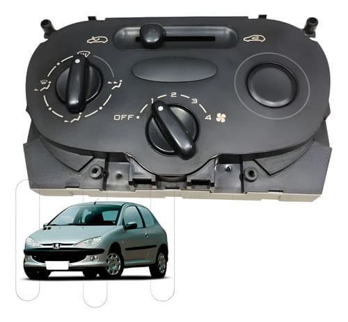 Comando Ar Condicionado Peugeot 206 2009 — foto 1 de 7