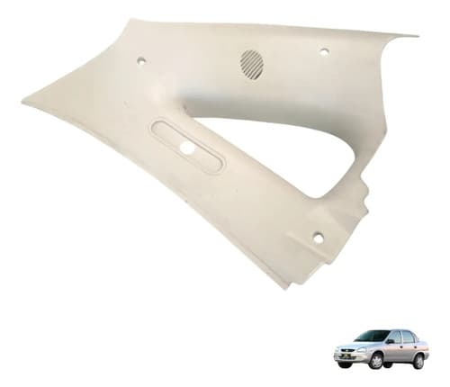 Moldura Da Coluna Traseira Lado Direito Chevrole Corsa 2005 — foto 1 de 6