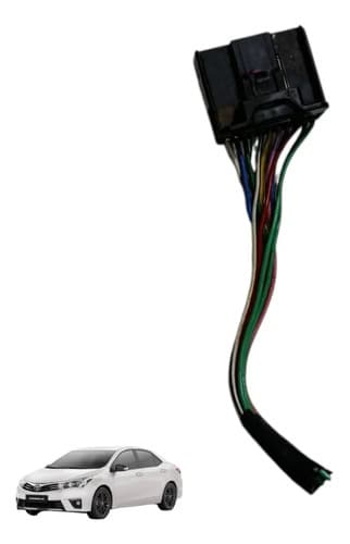 Plug Conector Esq Painel Porta Treco Toyota Corolla 2.0 2017 — foto 1 de 6