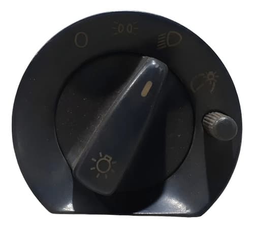 Comando Farol Milha Vw Gol/ Parati G4 2008/2010 Preto — foto 1 de 7