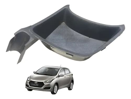 Porta Objetos Central Console Hyundai Hb20 1.0 3cc 2016 Preto — foto 1 de 6