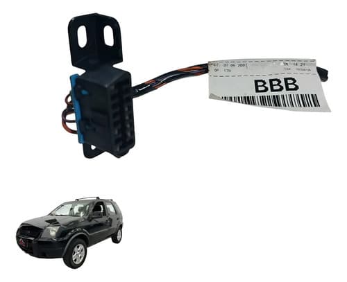Plug Conector Chicote Caixa Fusivel Ecosport 1.6 2007 A 2012 — foto 1 de 5