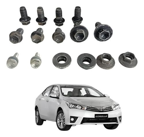 Parafusos Cinto Toyota Corolla 2014/2015 — foto 1 de 6