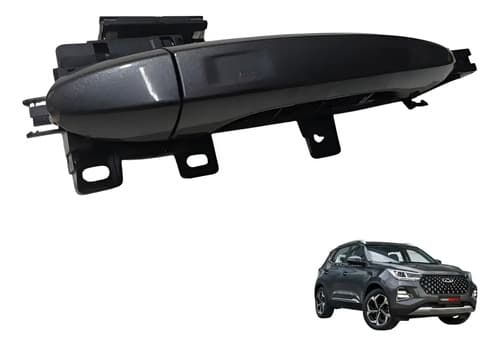 Maçaneta Externa Dianteira Direita Chery Tiggo 5x Pro 2022 Cinza Dianteira — foto 1 de 6