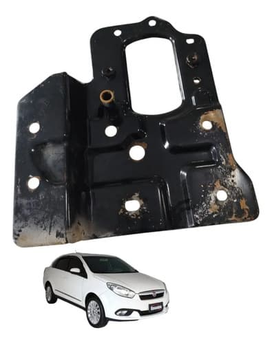 Suporte Bateria Fiat Grand Siena 1.6 2014 Original Preto — foto 1 de 4