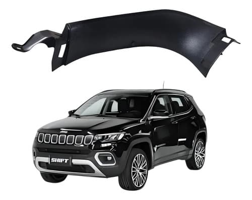 Acabamento Direito Tampa Traseira Jeep Compass 2022 Preto — foto 1 de 7