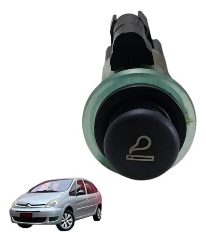 Tomada Acendedor Citroen Xsara Picasso 2008 A 2013 Preto — foto 1 de 7