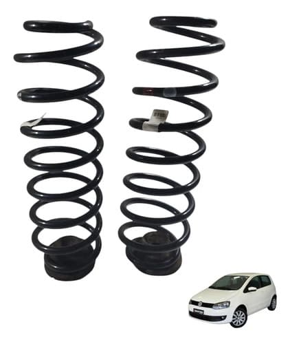 Par De Mola Traseira Volkswagen Fox 2013 1.6 — foto 1 de 5