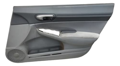Forro De Porta Dianteiro Direito New Civic 2008 A 2011 Cinza — foto 1 de 6
