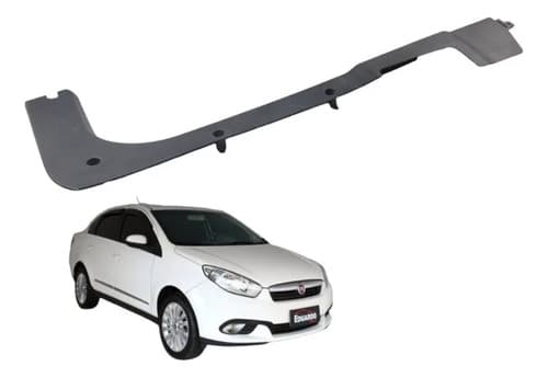 Friso Porta Dianteira Direita Fiat Grand Siena 2014 — foto 1 de 4