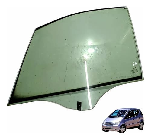 Vidro Lateral Porta Diant Esquerda M Benz Classe A 1.6 1999 — foto 1 de 6