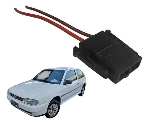 Plug Conector Interruptor Luz Freio Pedal Volkswagen Gol 96 — foto 1 de 7