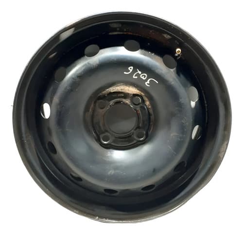 Roda Aro 15 Renault Logan/ Sandero/ Clio/ Megane/ Scenic Preto — foto 1 de 6