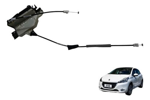 Fechadura Porta Dianteira Dir Peugeot 208 1.5 2014 — foto 1 de 5