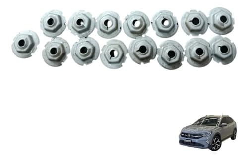 Kit Parafuso Porca Guia Parachoques Vw Nivus 1.0 Tsi 2023 — foto 1 de 4