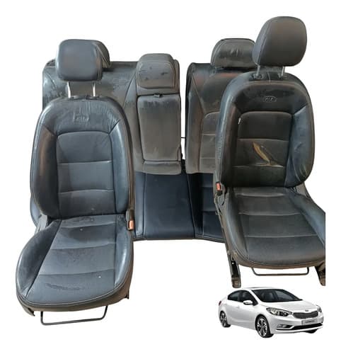 Jogo De Bancos Kia Cerato 1.6 2014 Preto — foto 1 de 6