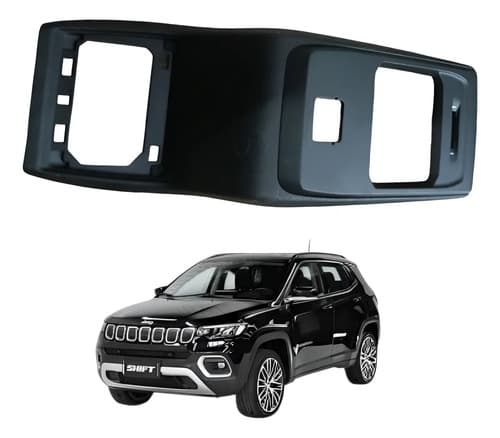 Porta Copos Console Central Jeep Compass 2022/2023 Preto — foto 1 de 5