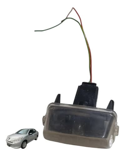 Lanterna Luz Placa Traseiro Peugeot 207 Passion 1.4 2013 — foto 1 de 6