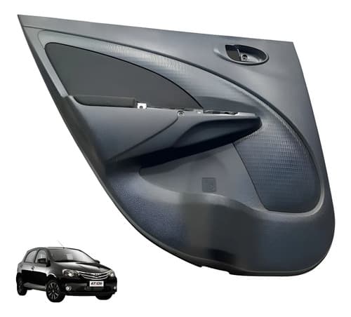 Forro Porta Traseira Esquerda Toyota Etios 2015 676980d020 Cinza — foto 1 de 7