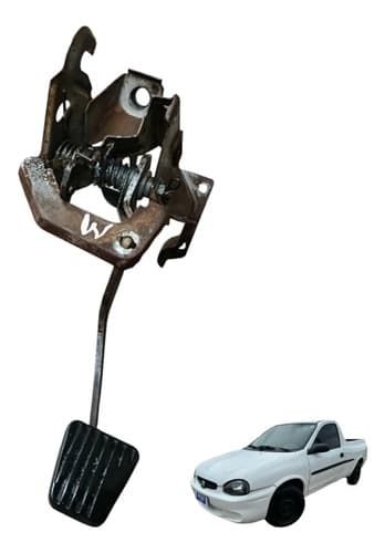 Conjunto Pedais Freio Embreagem Gm Picape Corsa 1.6 2002 — foto 1 de 5